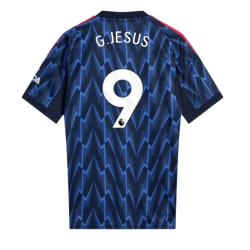 Billige Fotballdrakt Arsenal Gabriel Jesus #9 Replika Bortedrakt 2025-26 Kortermet Billige Fotballdrakt Arsenal Gabriel Jesus #9 Replika Bortedrakt 2025-26 Kortermet